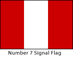 Number 7 Signal Flag
